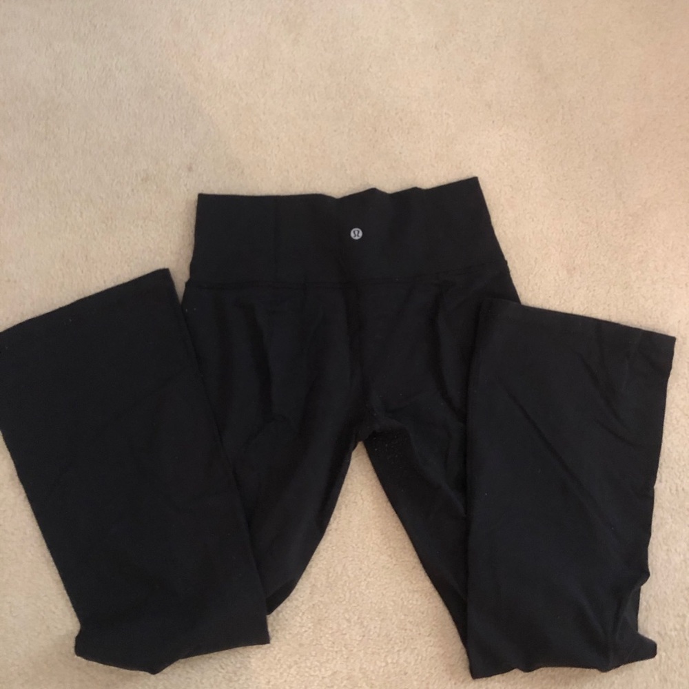 lulu lemon bootcut yoga pants